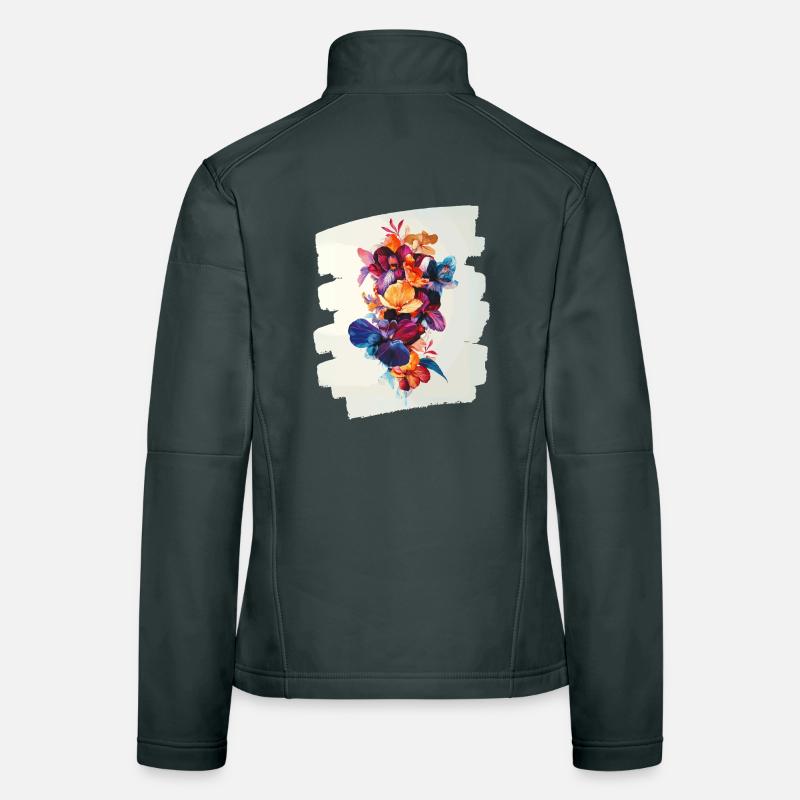 Spring Spring Beginning Flower Flowers Women's Softshell Jacket