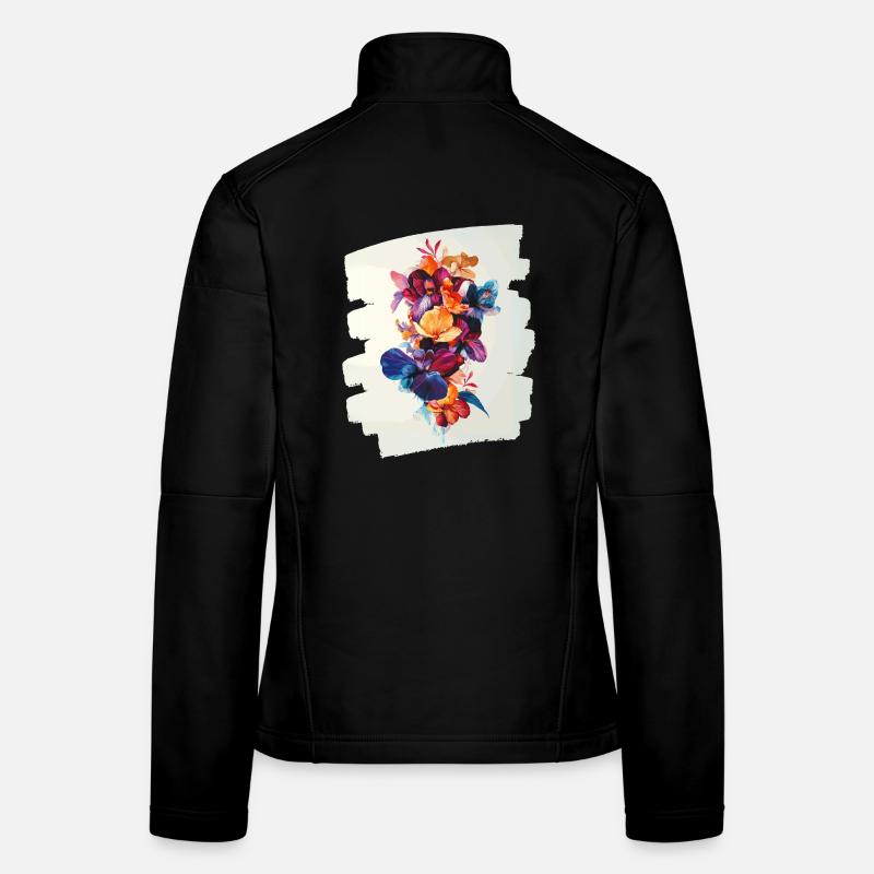 Spring Spring Beginning Flower Flowers Women's Softshell Jacket