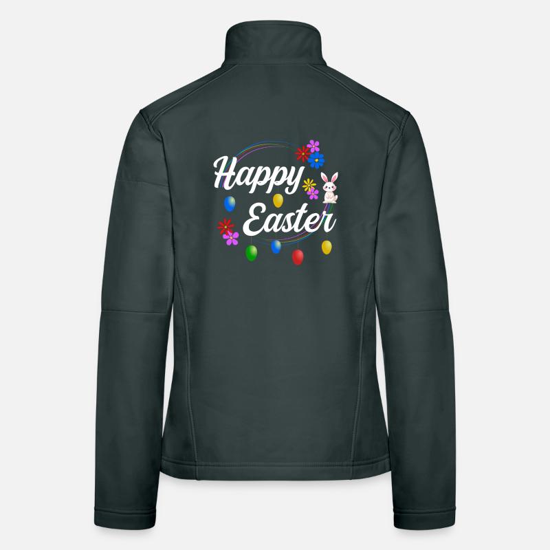 Happy Easter Frauen Softshelljacke