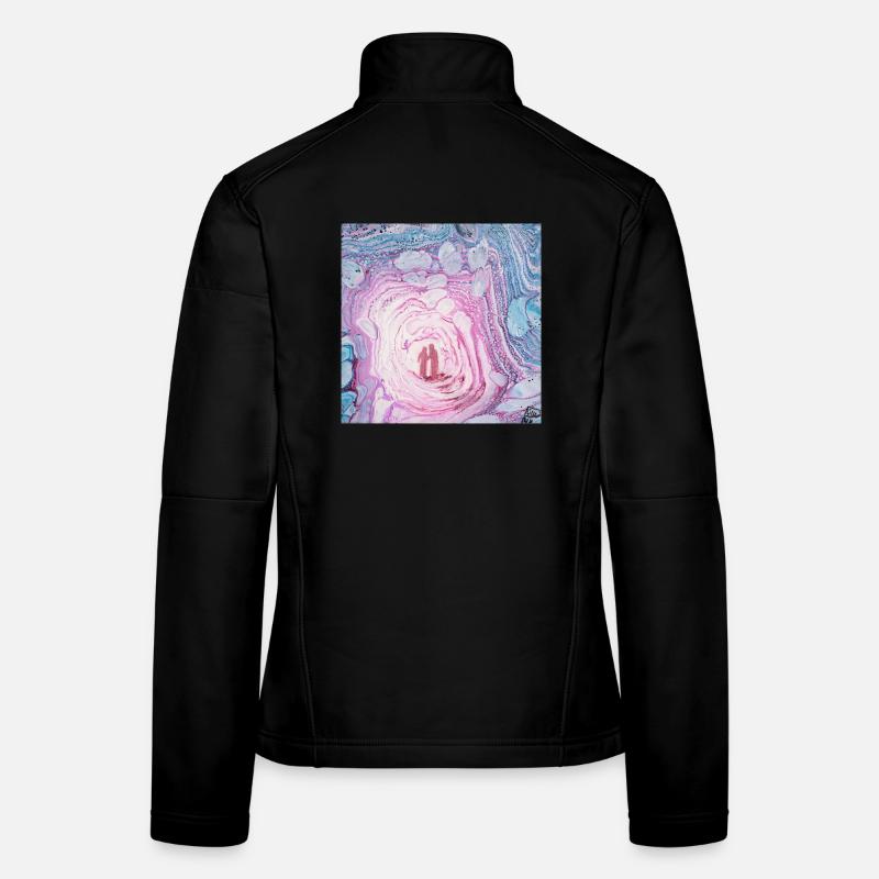 Mystischer Ort Frauen Softshelljacke