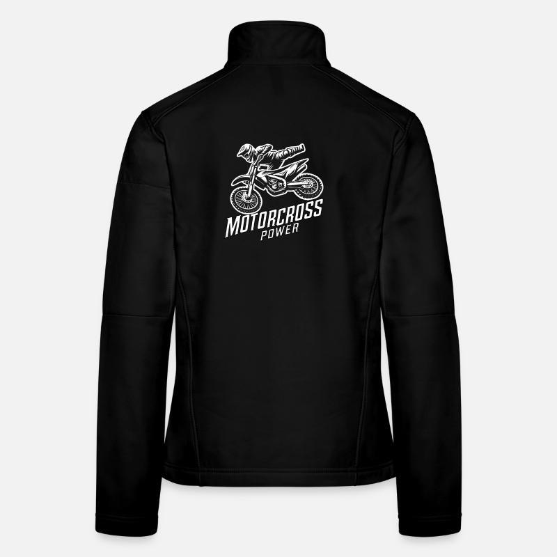 Motorcross Frauen Softshelljacke