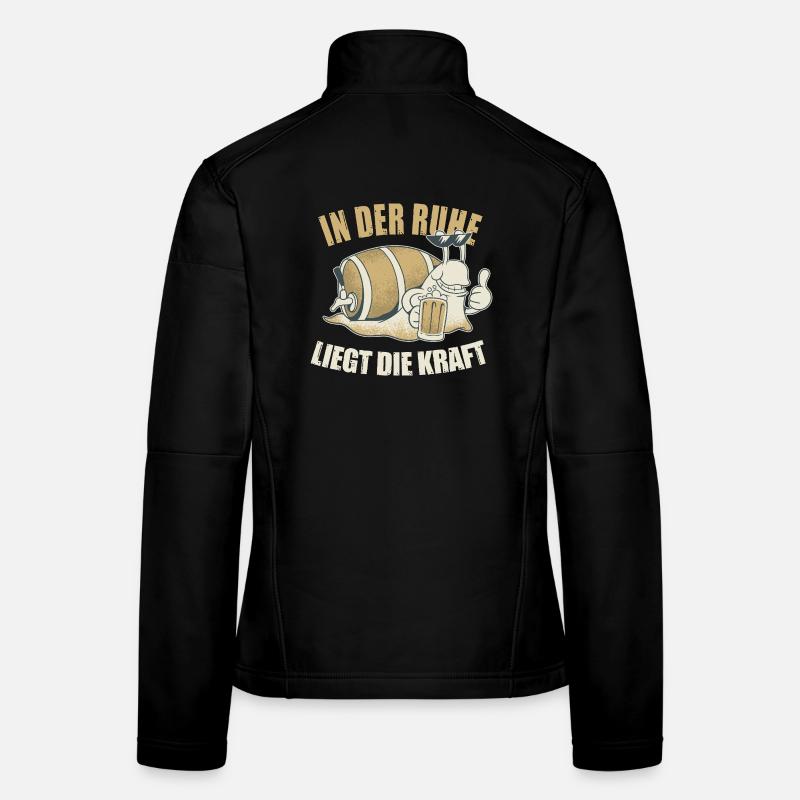 In Der Ruhe Liegt Die Kraft Ironie Sarkasmus Frauen Softshelljacke
