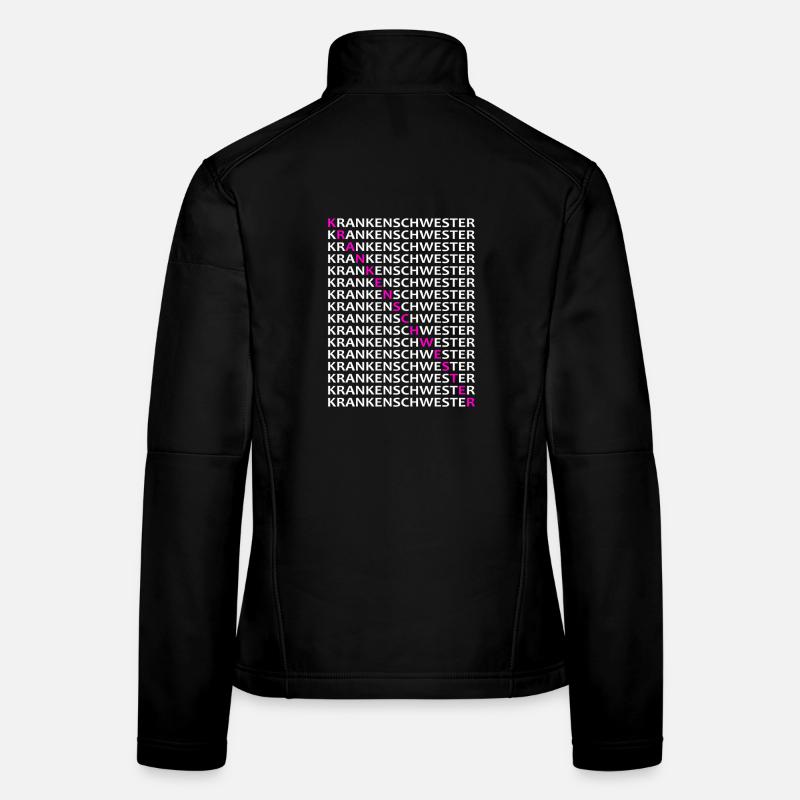 Pflegerin Geschenke Pflege Lustig Krankenpflegerin Frauen Softshelljacke
