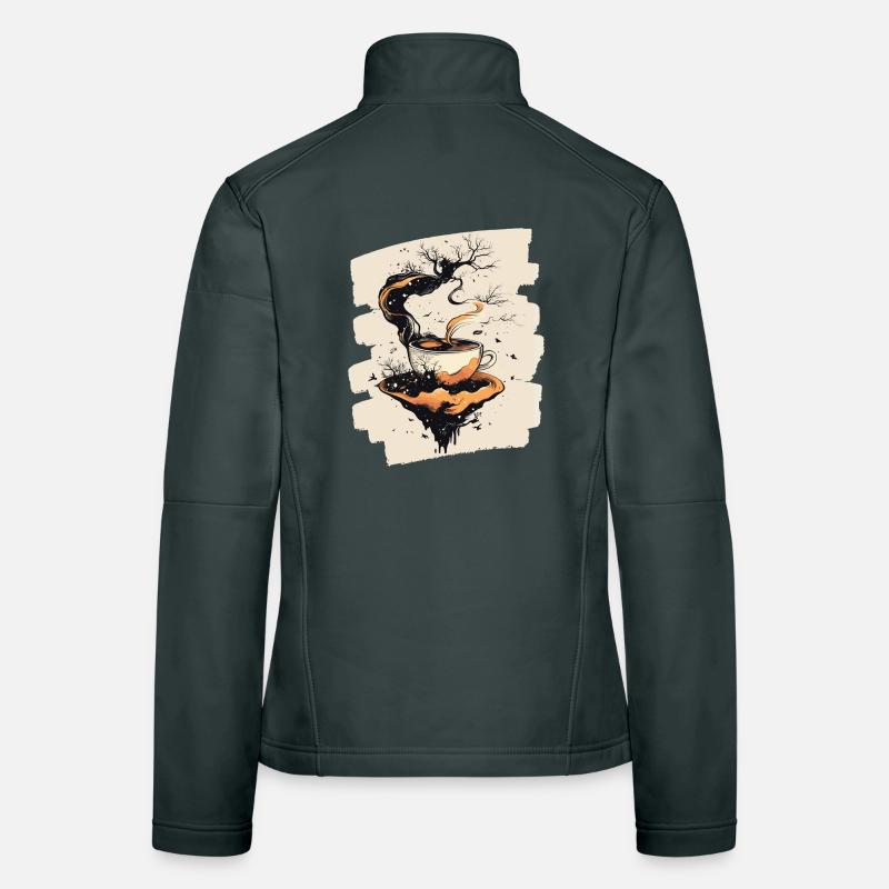 Coffee Coffee Coffee Lovers Women's Softshell Jacket