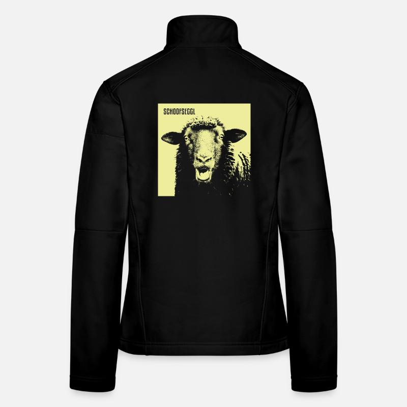 Schoofseggl - Frauen Softshelljacke - Schwarz