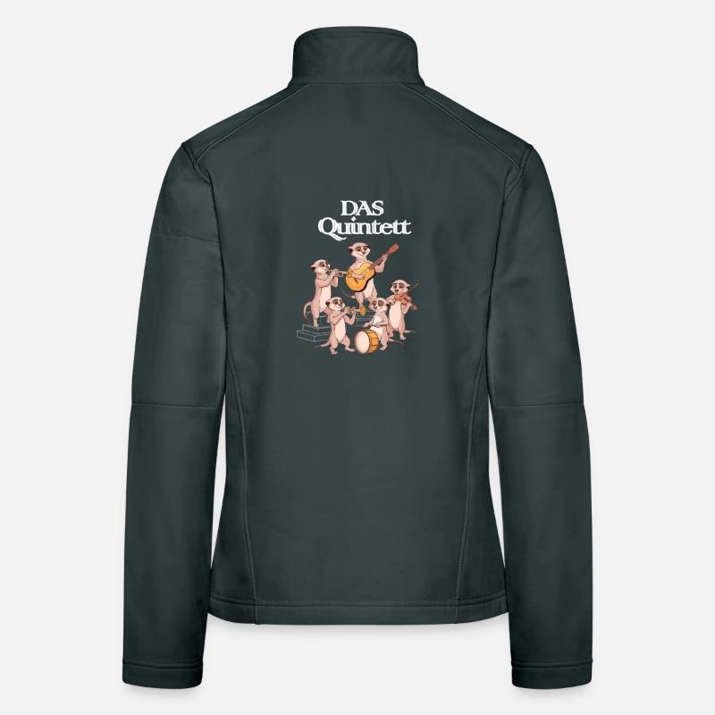 Das Quintett - Erdmännchen Orchester Frauen Softshelljacke