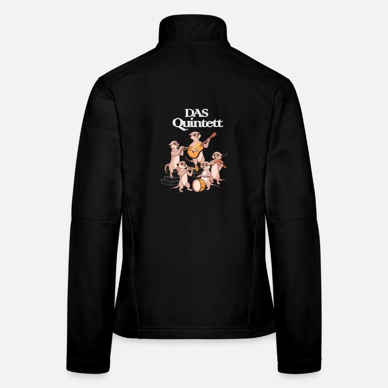 Das Quintett - Erdmännchen Orchester Frauen Softshelljacke