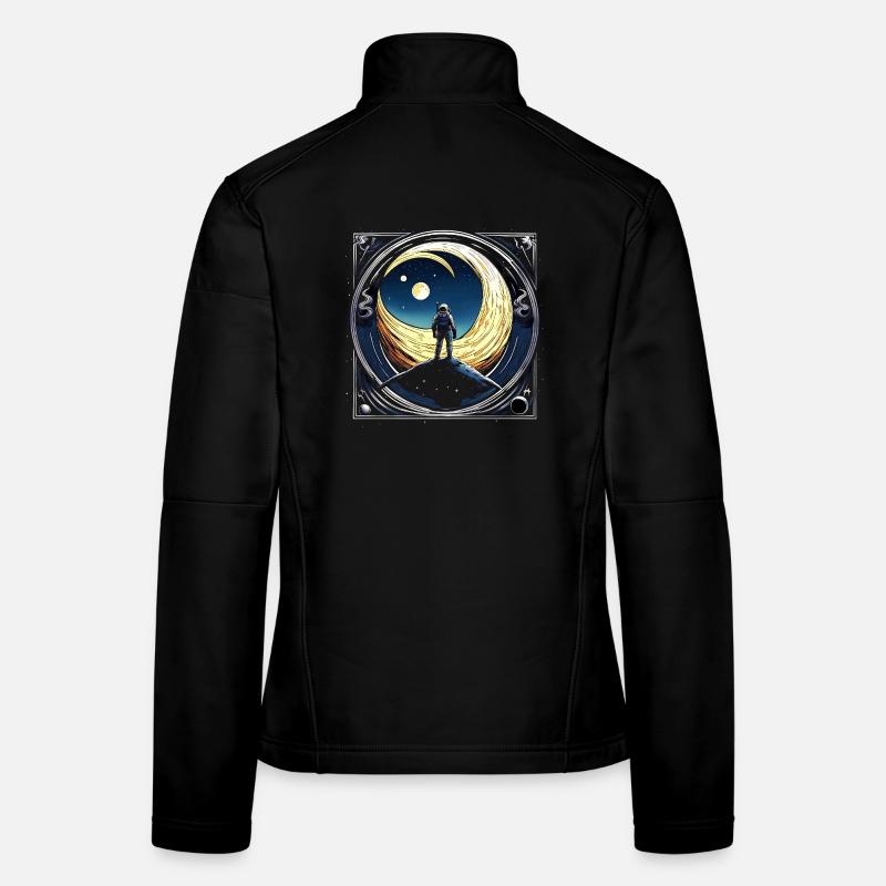 Space_01 Veste en tissu softshell Femme