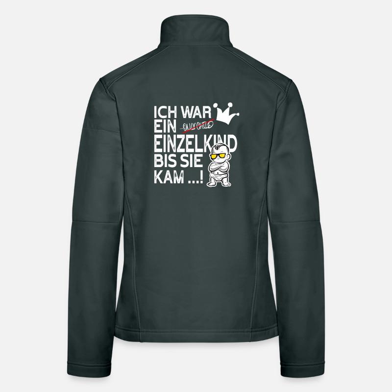 Einzelkind war gestern – Schwester kam! Frauen Softshelljacke