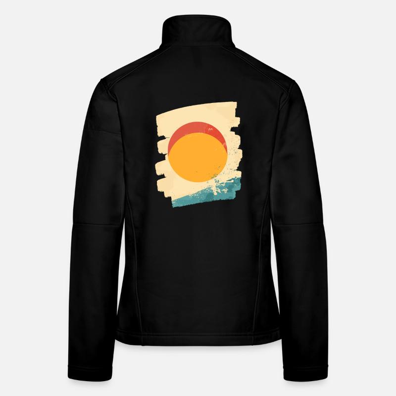 Sommer Sonne Frauen Softshelljacke