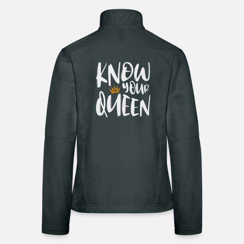 Know Your Queen Frauen Softshelljacke