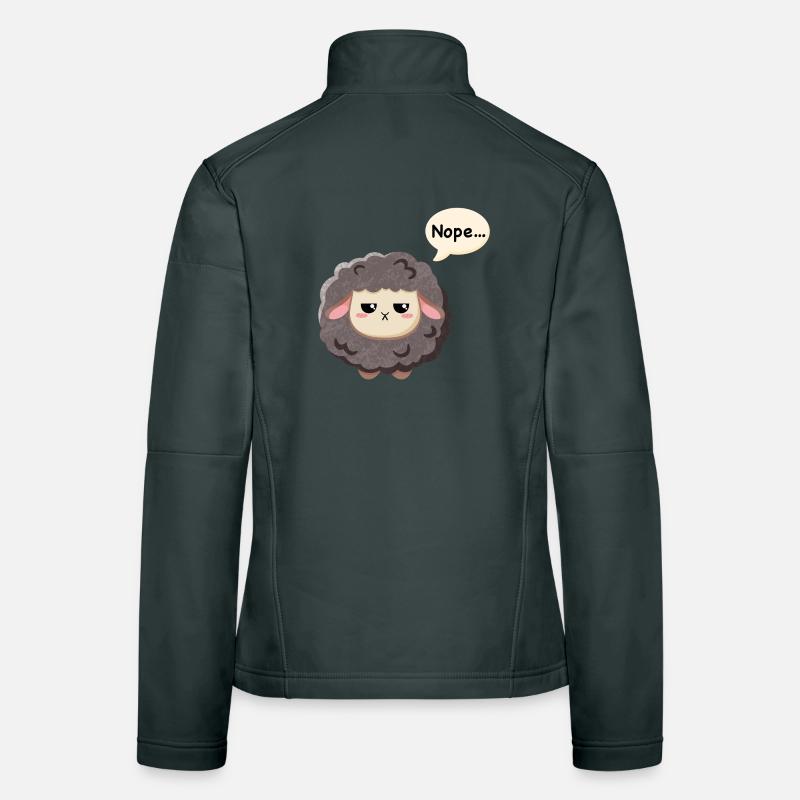 Schwarzes Schaf - Nope Frauen Softshelljacke