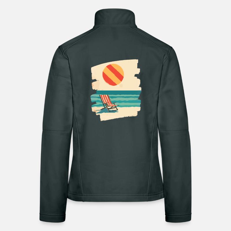 Summer Sun Beach Women's Softshell Jacket