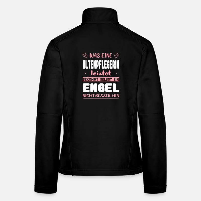 Pflegerin Geschenke Pflege Lustig Krankenpflegerin Frauen Softshelljacke