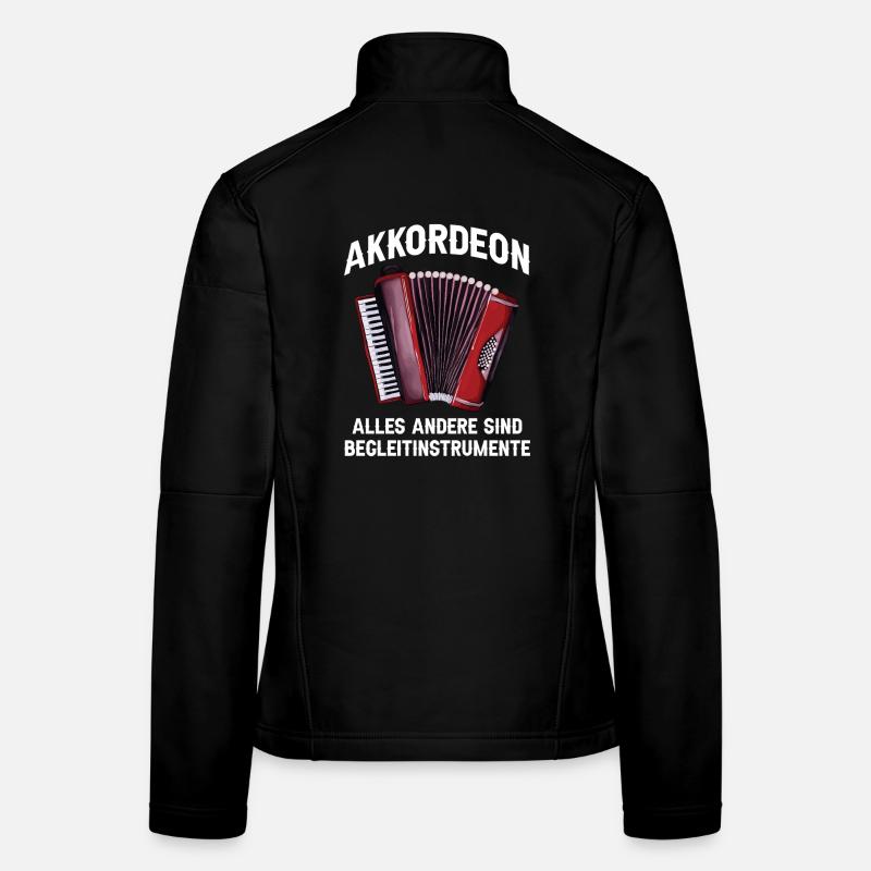 Akkordeon - Alles andere sind Begleitinstrumente Frauen Softshelljacke