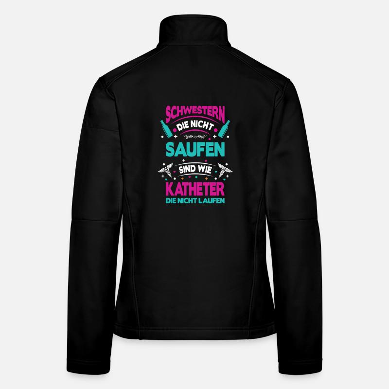 Pflegerin Geschenke Pflege Lustig Krankenpflegerin Frauen Softshelljacke