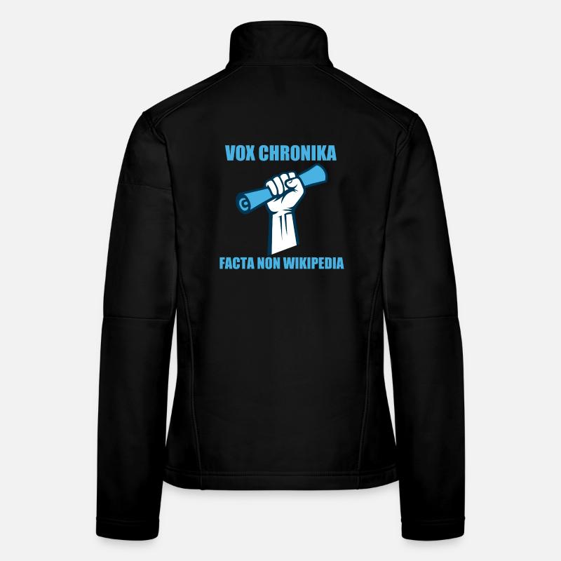 facta non wikipedia Veste en tissu softshell Femme