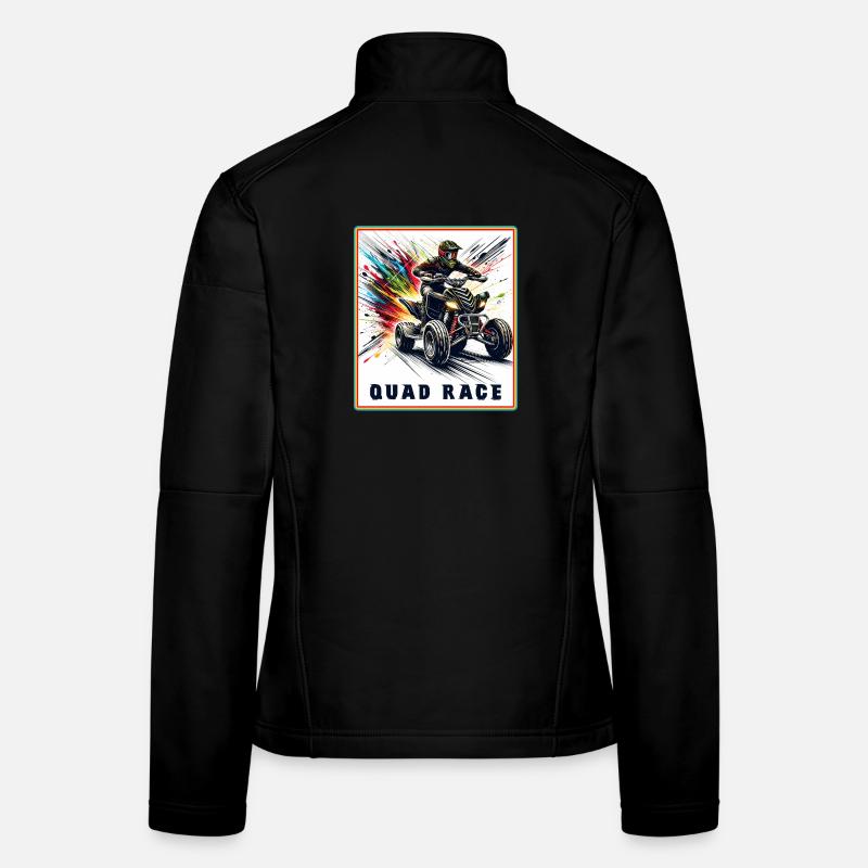 Quad Race – Speed Explosion Women's Softshell Jacket