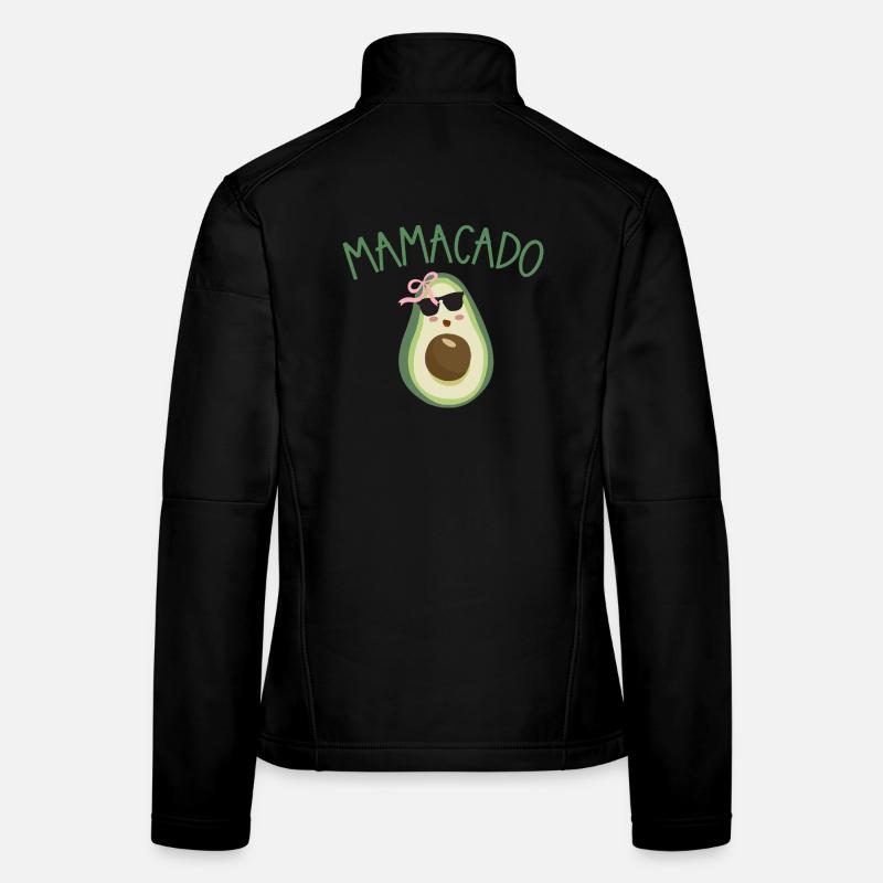 Mamacado Avocado Stil Frauen Softshelljacke