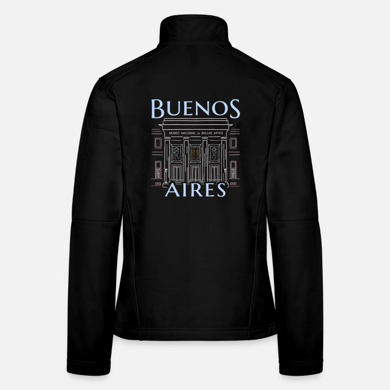 Buenos Aires, Argentine, Musée d’art du dessin Veste en tissu softshell Femme