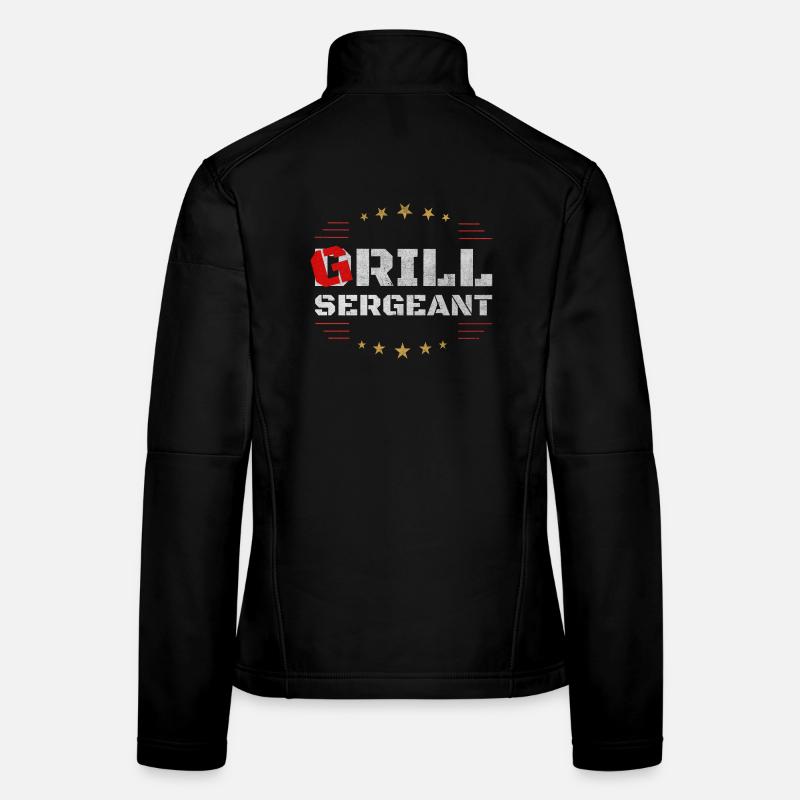 Grill Sergeant – classic BBQ Shirt Frauen Softshelljacke