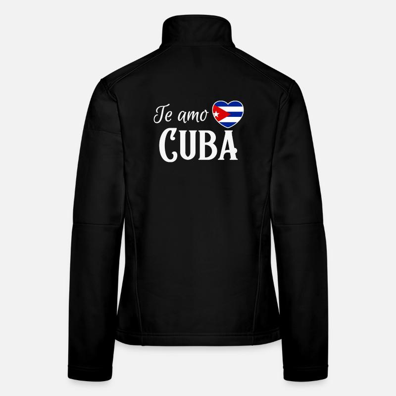 J’adore Cuba, made in Cuba Veste en tissu softshell Femme
