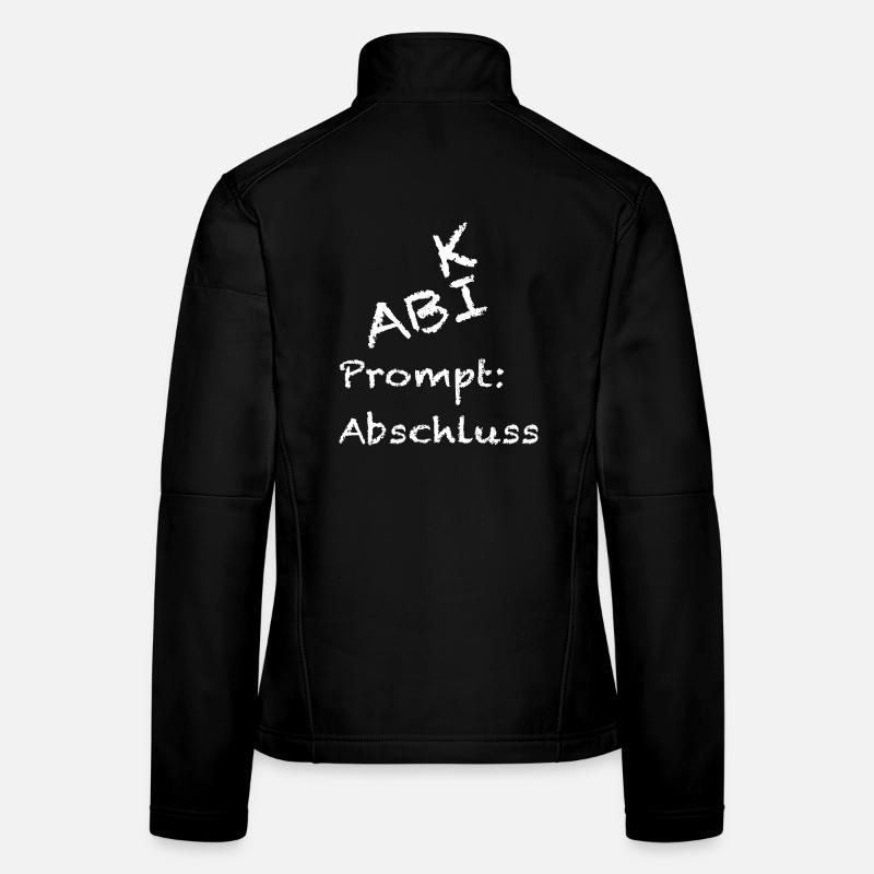 Abitur ABI Abschluss KI Schulabschluss KI ABI Frauen Softshelljacke