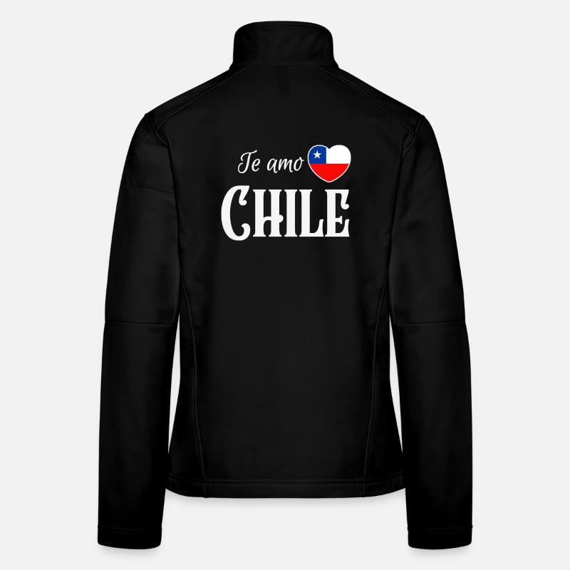 Ich liebe Chile, chilenischer Stolz Frauen Softshelljacke