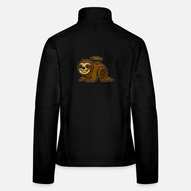 Sloth Turbo Design Women's Softshell Jacket