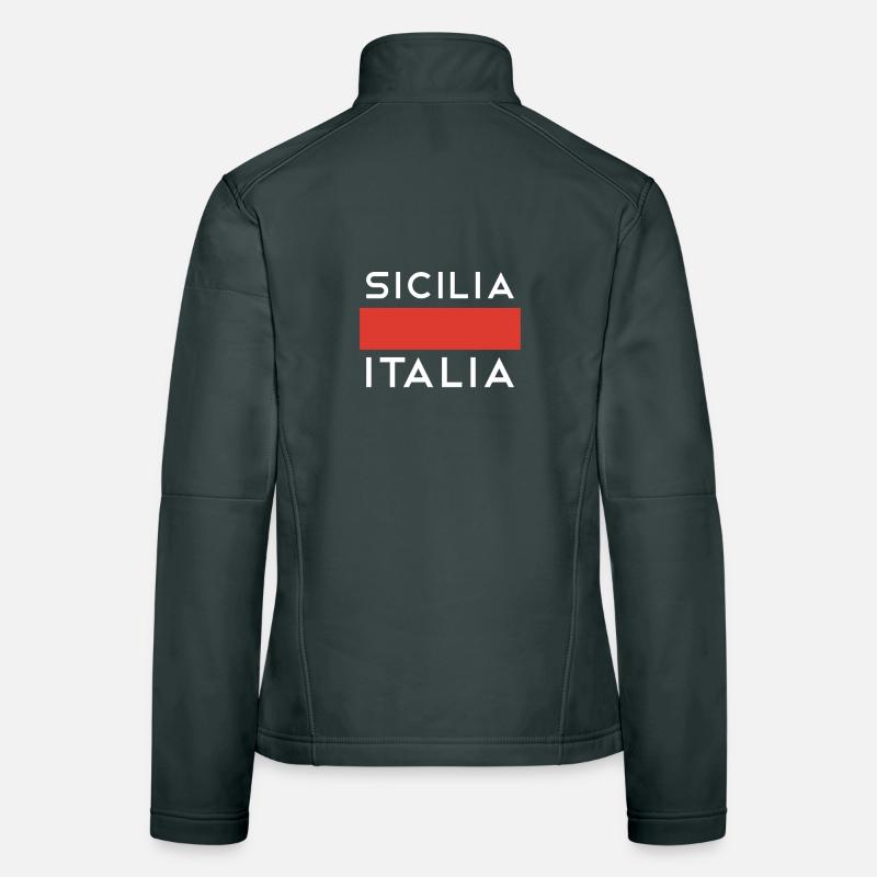 Sicily Pullover Sweat à capuche Veste en tissu softshell Femme