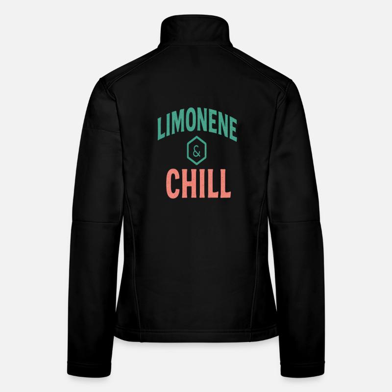 Limonene & Chill Citrus Vibes Women's Softshell Jacket