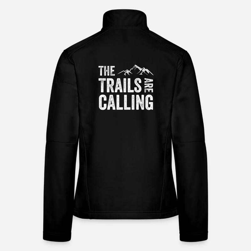 Die Spuren rufen Frauen Softshelljacke