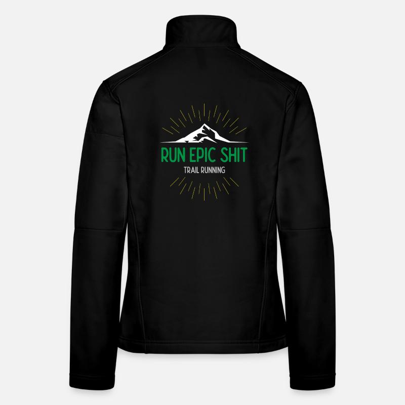 Run Epic Shit - Trailrunning Frauen Softshelljacke