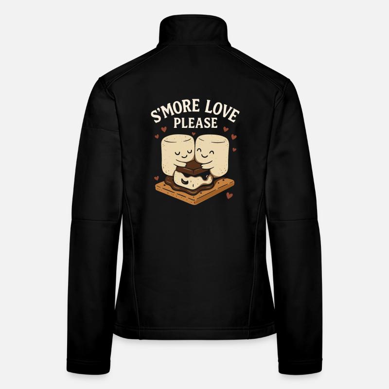 S'more Love Please - Sweet Campfire Love Women's Softshell Jacket