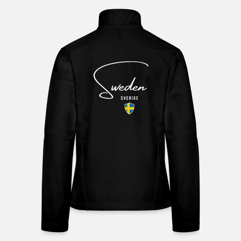 Fierté suédoise, design minimaliste et élégant Veste en tissu softshell Femme