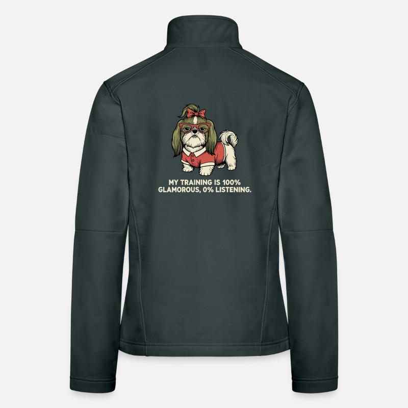 My training: 100% glamorous, 0% listening Women's Softshell Jacket