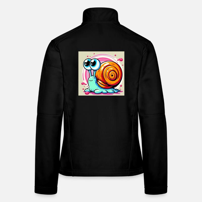 Schnecke Frauen Softshelljacke