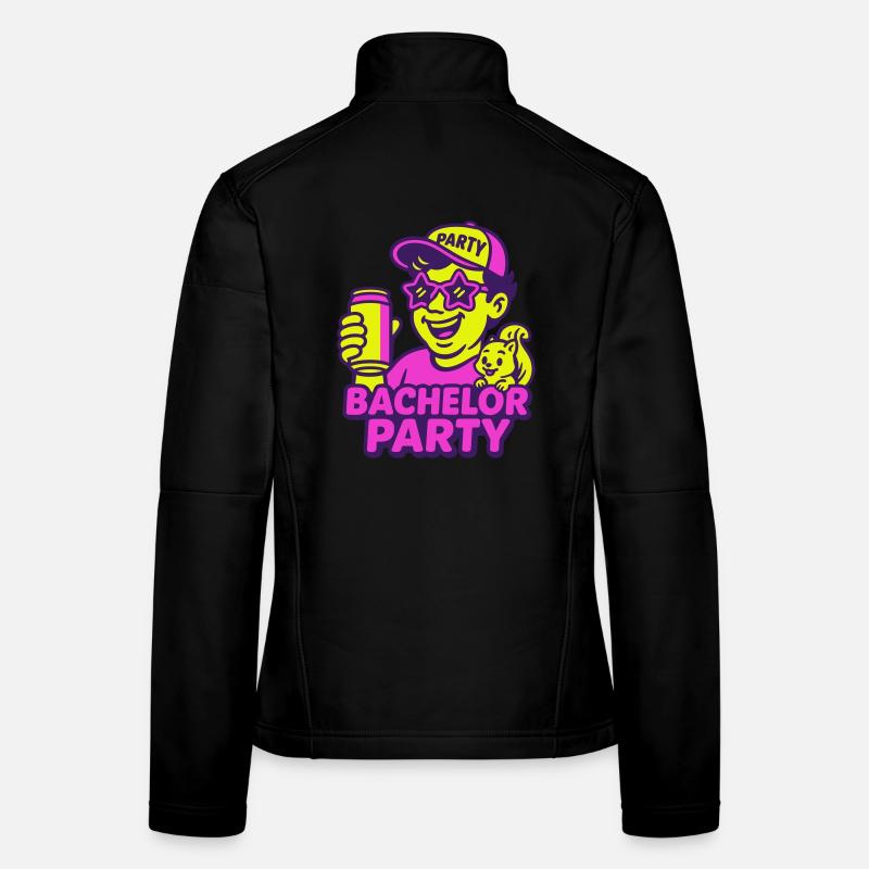 Bachelor Party Women's Softshell Jacket