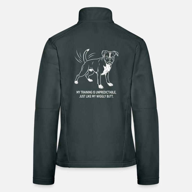 Unpredictable training and wobbly buttocks Women's Softshell Jacket
