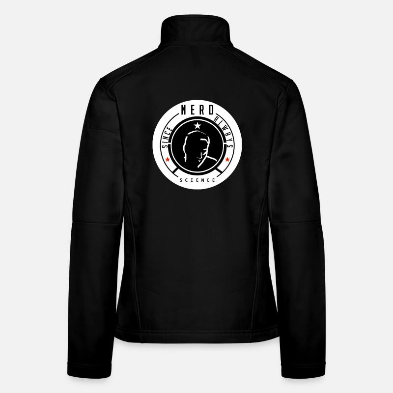 Nerd Science Logo T-Shirt Women's Softshell Jacket