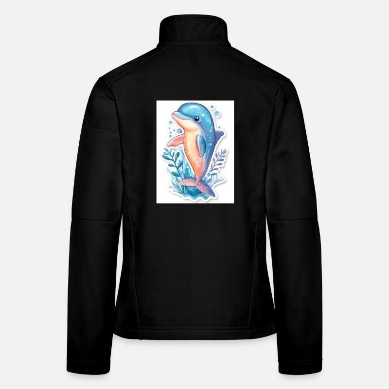 Dauphin Veste en tissu softshell Femme