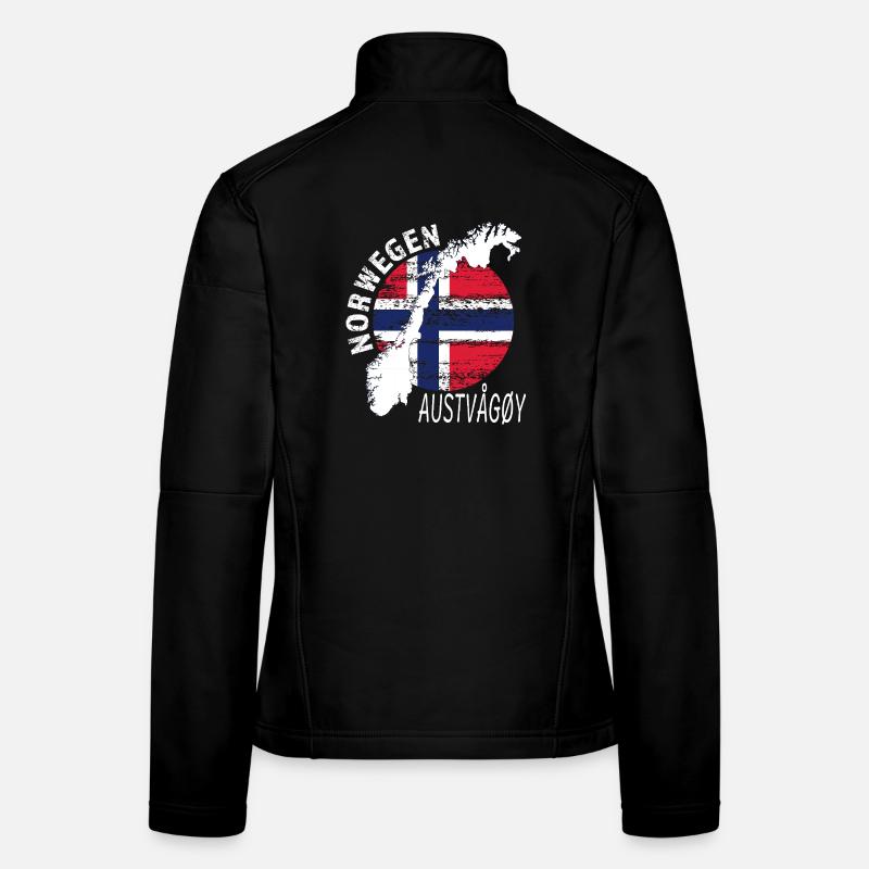 AUSTVÅGØY Frauen Softshelljacke