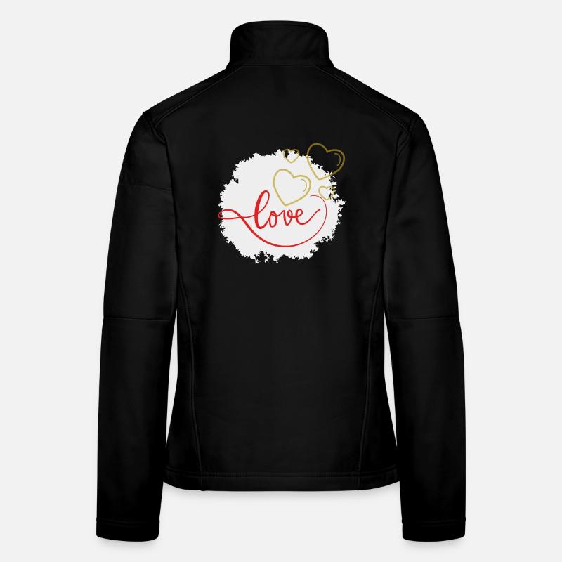Liebe Frauen Softshelljacke