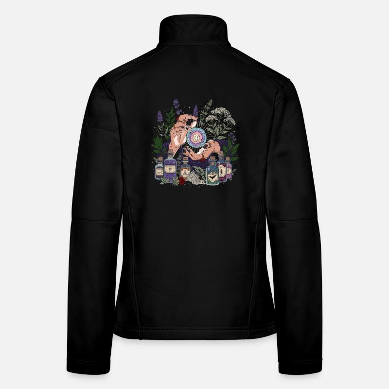 Mystical divination Women's Softshell Jacket