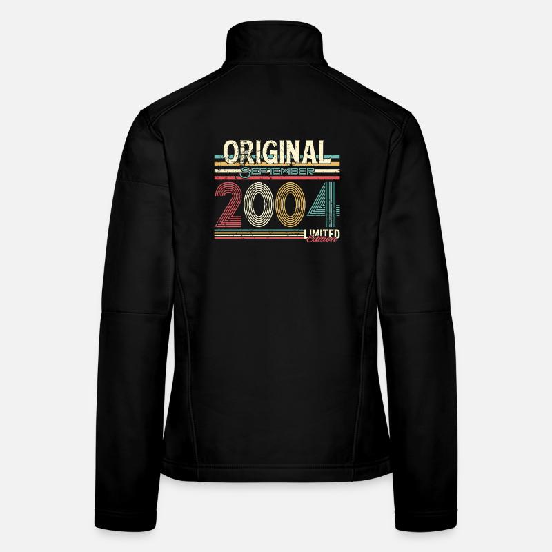Retro September 2004 Limitierte Edition Frauen Softshelljacke