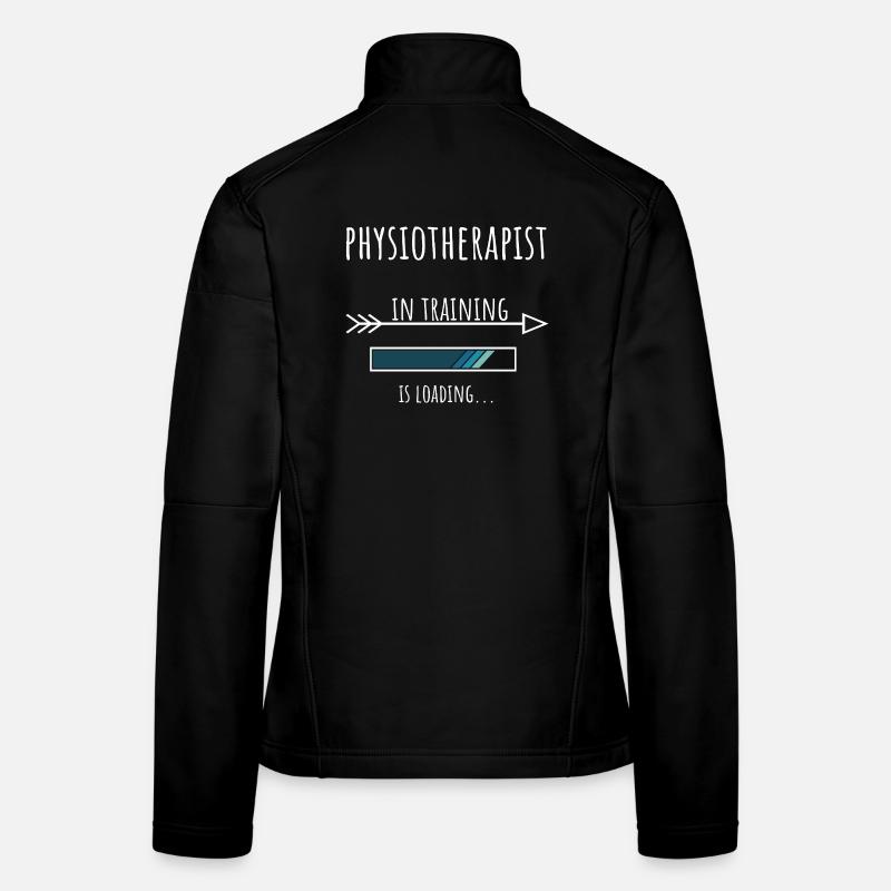Kinésithérapeute Cadeau Profession Formation Veste en tissu softshell Femme
