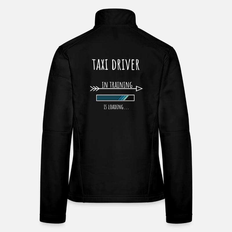 Taxi Driver Gift Profession Education Women's Softshell Jacket