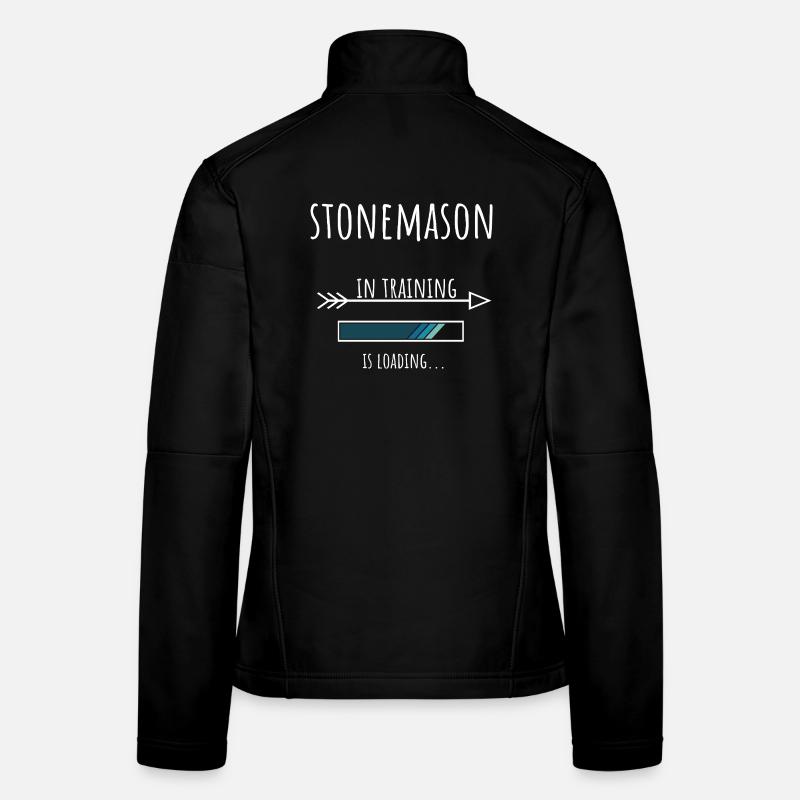 Stonemason Geschenk Beruf Ausbildung Frauen Softshelljacke