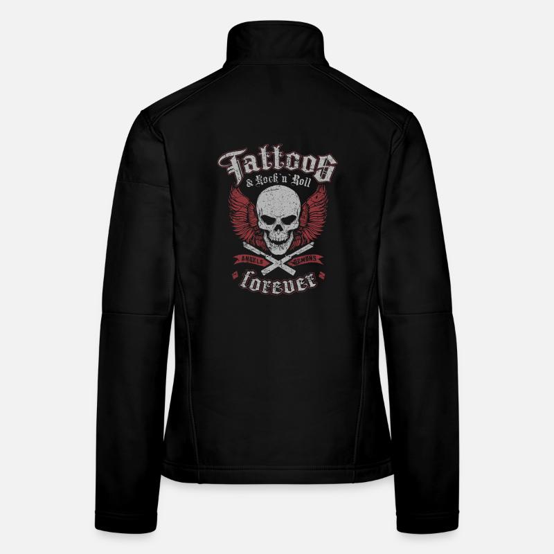 Tattoos & Rock N Roll Forever Women's Softshell Jacket