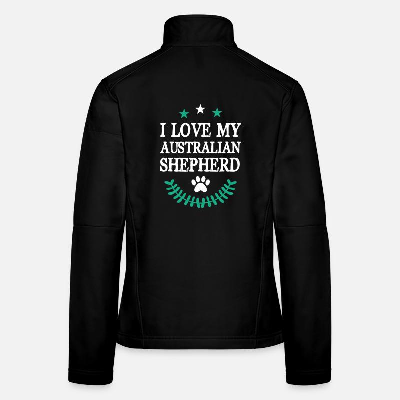 AUSTRALIAN SHEPHERD Frauen Softshelljacke